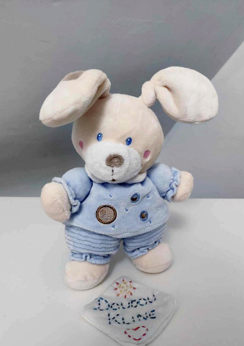 Peluche doudou lapin pyjama - peluche/doudou,