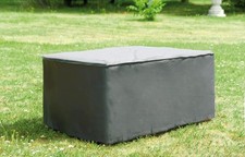 Housse protection GRISE table rectangulaire 170*100 salon meuble de jardin 79329