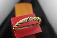 Bracelet jonc en or jaune18k