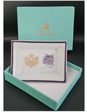 MANUFACTURE DE MONACO CENDRIER,VIDE POCHE FETE NATIONALE 2015 EN PORCELAINE