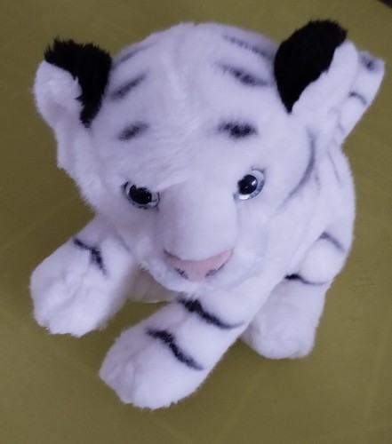 Peluche tigre blanc cm - blanc,, 30