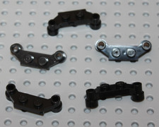 5 x Lego Espace Black Plate