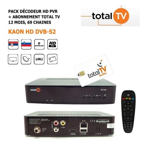 Pack décodeur satellite - pack, hd