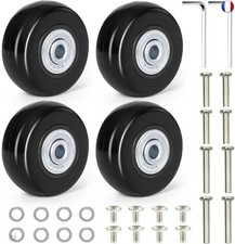 YSWOVUO Roulette Valises de Remplacement, 4 Pièces Roue Valise de Rechange 50 