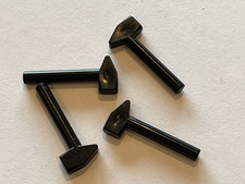 4 x LEGO Black Utensil Tool