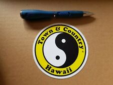 ** sticker autocollant T & C - Town and Country surf Hawaii **
