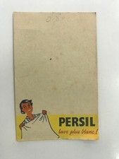 CARNET PUBLICITAIRE LESSIVE