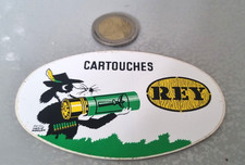 Autocollant/ sticker d époque  Chasse Carouches REY  (Hervé Morvan)