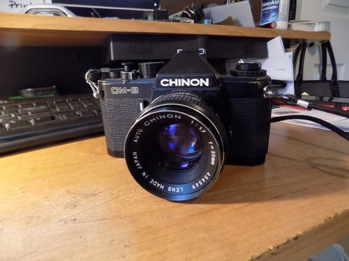 Chinon 55mm camera - chinon, w/