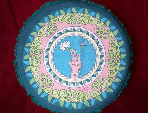 Coussin méditation avec - avec, un