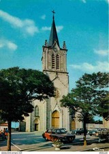 42 - Saint Martin Lestra - L'Eglise - Automobiles - CPM - Voir Scans Recto-Verso