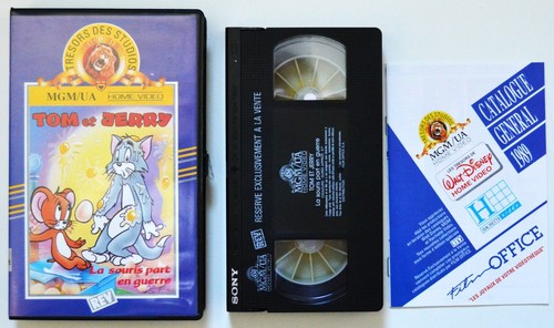 Cassette vidéo vhs tom - vidéo, "tom