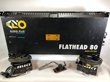 Kino flo Flathead 80 Kit Éclairage, Étui ,Ballasts ,Tête Câbles, Montage Plaque