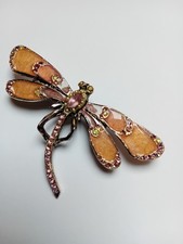 broche libellule, émaux d'art