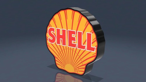 Globe pompe essence shell - a,