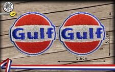 lot de 2 Patchs Écusson  Gulf