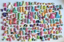 LOT Habits / Tenues / Vêtements pour Figurines /  Poupées Polly Pocket Mattel