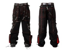 Pantalon cargo gothique en