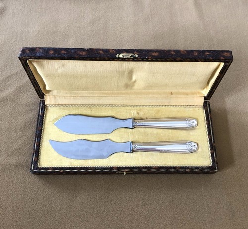 Couteaux fromage art deco - fromage,