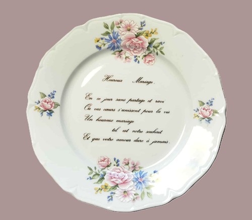 Assiettes déco porcelaine - , de