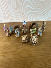 SANTONS CRÈCHE DEVINEAU? PUTZ? JESUS CIRE ET AUTRES