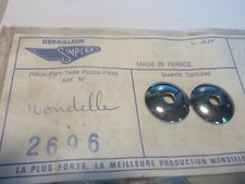  NOS 2 chape rondelles