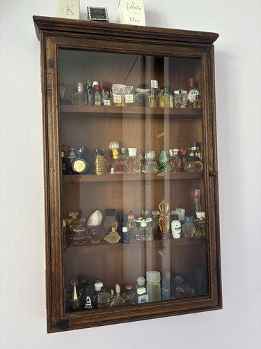 Vitrine murale bois avec - en,