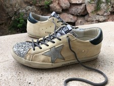 Baskets sneakers femme Golden Goose Super-Star Love forever pointure 38