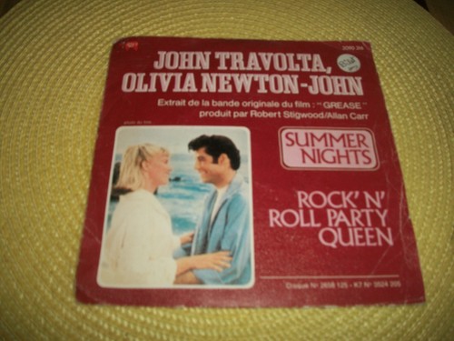 Vinyle tours john travolta - 45,