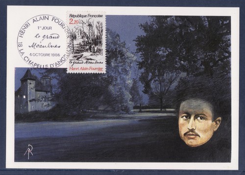 Carte 1er jour alain fournier - alain,