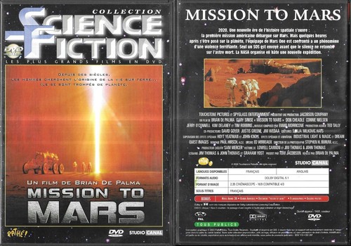 Dvd mission mars - dvd,