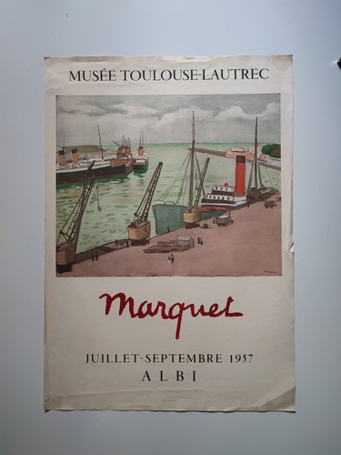 Albert marquet affiche - albert,