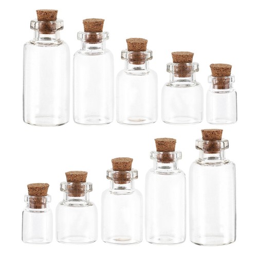 Pcs bouteilles verre - 50,