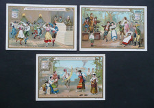 Lot de 3 CHROMOS publictaires