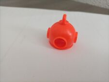 Playmobil , casque scaphandre orange 