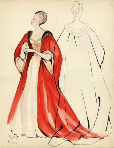 Maquette mode féminine - de, fÉminine"