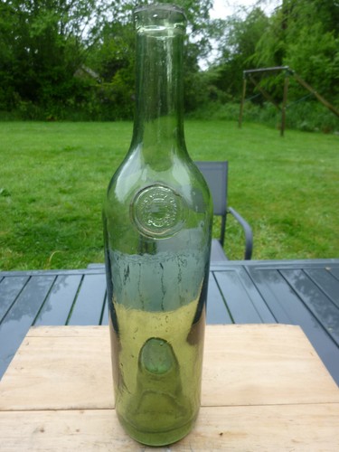 Bouteille vin verre soufflé - bouteille,