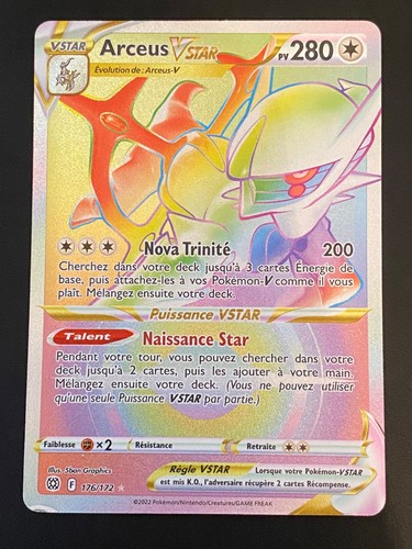 Carte pokemon arceus - carte, vstar