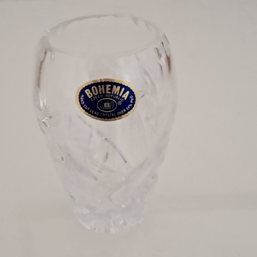 Bohemia mini vase cristal - bohemia,