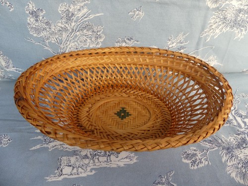 Corbeille ancienne osier - ancienne,