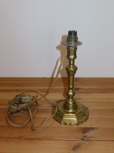 Bougeoir ancien bronze - ancien, en