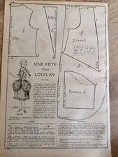 PATRON ORIGINAL POUR LA POUPEE