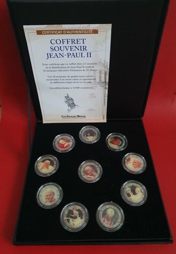 Coffret souvenir jean - jean-paul, ii