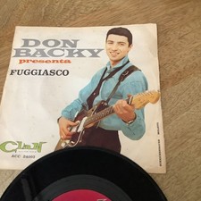 Don Back y - Fuggiasco - 45 Tours  Original Italie