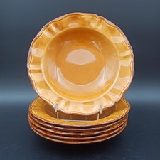 6 ASSIETTES CREUSES EN