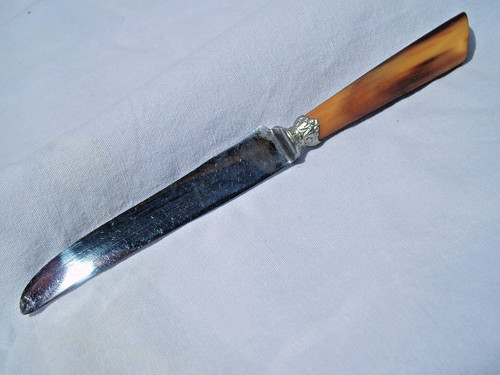 Ancien couteau dessert - ancien,