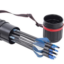 Tube porte-flèche télescopique en PE pour tir à la cible en extérieur