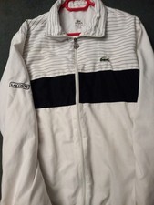 Veste LACOSTE Rétro Vintage Taille XL Poches A Fermetures 