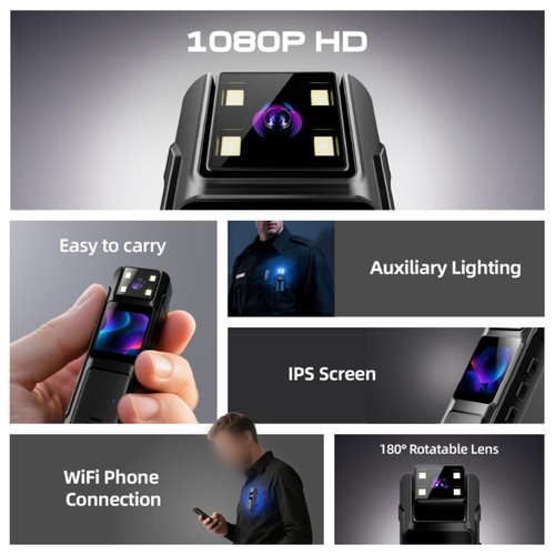 Pour mini body cam - body, hd
