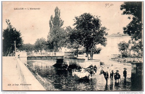 Saujon l abreuvoir - saujon, l'abreuvoir